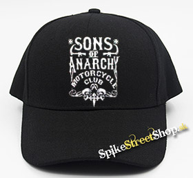 SONS OF ANARCHY - Motorcycle Club - čierna šiltovka (-30%=AKCIA)