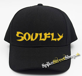 SOULFLY - Yellow Logo - čierna šiltovka (-30%=AKCIA)
