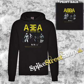 ABBA - The Official Photo Book - čierna pánska mikina 