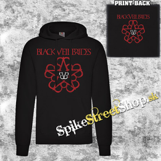 BLACK VEIL BRIDES - New Logo - čierna pánska mikina 