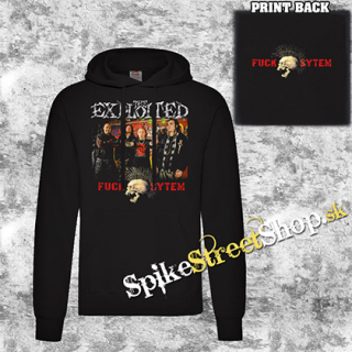EXPLOITED - Band - čierna pánska mikina 
