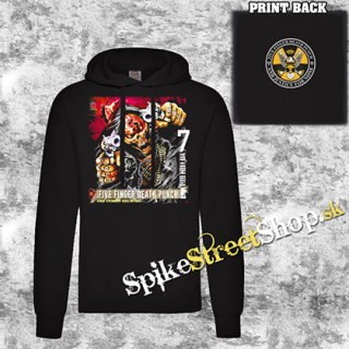 FIVE FINGER DEATH PUNCH - And Justice For None - čierna pánska mikina 