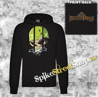 FIVE FINGER DEATH PUNCH - Skull - čierna pánska mikina 