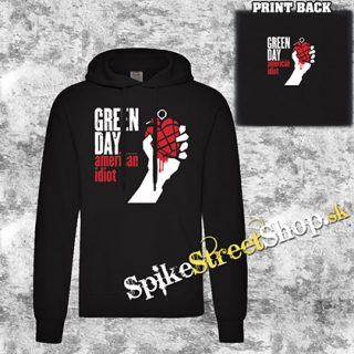 GREEN DAY - American Idiot - čierna pánska mikina 