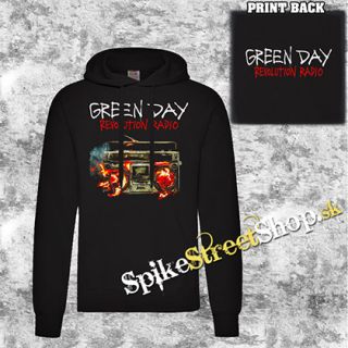 GREEN DAY - Revolution Radio - čierna pánska mikina 