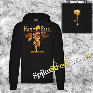 HAMMERFALL - Hammer Of Down - čierna pánska mikina 