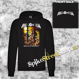 HELLOWEEN - Walls Of Jericho - čierna pánska mikina 
