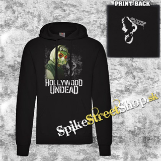 HOLLYWOOD UNDEAD - Mask - čierna pánska mikina 