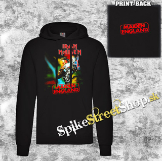 IRON MAIDEN - Maiden England - čierna pánska mikina 