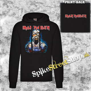 IRON MAIDEN - Mummy - čierna pánska mikina 