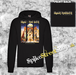 IRON MAIDEN - Powerslave - čierna pánska mikina 