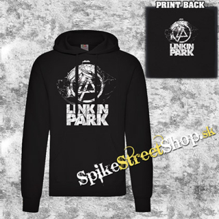 LINKIN PARK - Logo - čierna pánska mikina 