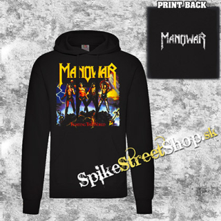 MANOWAR - Fighting - čierna pánska mikina 