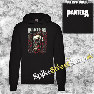 PANTERA - Serpent Skull - čierna pánska mikina 