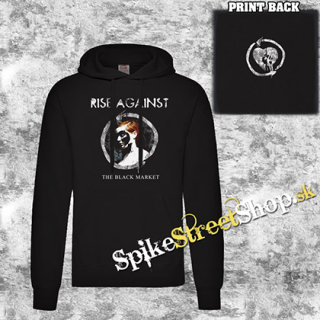 RISE AGAINST - The Black Market - čierna pánska mikina 
