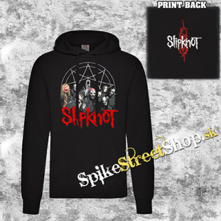 SLIPKNOT - Old Band - čierna pánska mikina 