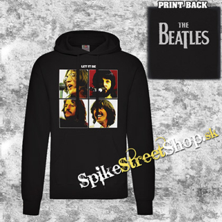 THE BEATLES - Let It Be - čierna pánska mikina 