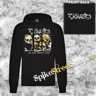 THE CASUALTIES - On The Front Line - čierna pánska mikina 