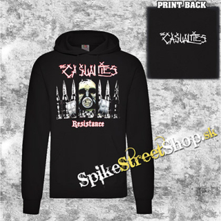 THE CASUALTIES - Resistance - čierna pánska mikina 
