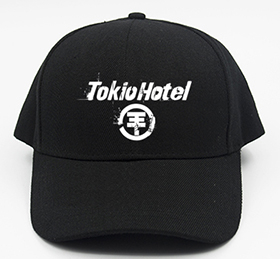 TOKIO HOTEL - Logo - čierna šiltovka (-30%=AKCIA)