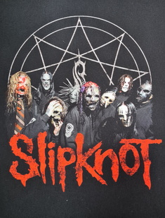 SLIPKNOT - Old Band - chrbtová nášivka