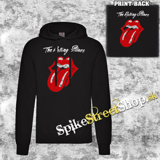 THE ROLLING STONES - Logo - čierna pánska mikina 