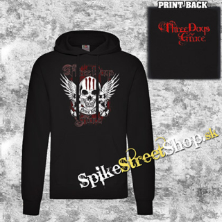 THREE DAYS GRACE - Since 1992 - čierna pánska mikina KLOKANKA