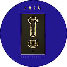 RUSH - Counterparts - odznak
