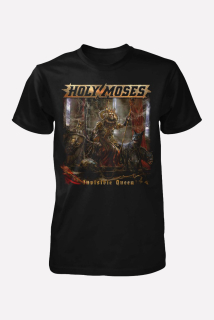 HOLY MOSES - Invisible Queen - čierne pánske tričko