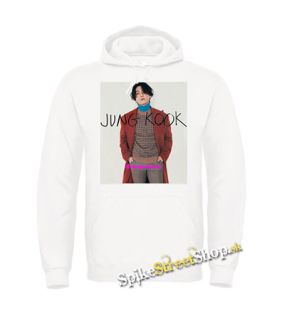 JUNGKOOK - Esquire Poster - biela pánska mikina