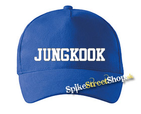 JUNGKOOK - Logo - kráľovská modrá šiltovka (-30%=AKCIA)