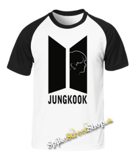 JUNGKOOK - BTS Logo Portrait - dvojfarebné pánske tričko