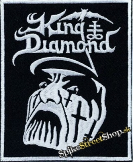 KING DIAMOND - Logo & Face - nažehlovacia nášivka