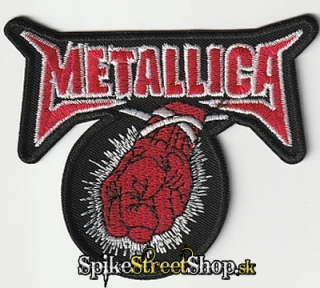 METALLICA - Fist - nažehlovacia nášivka