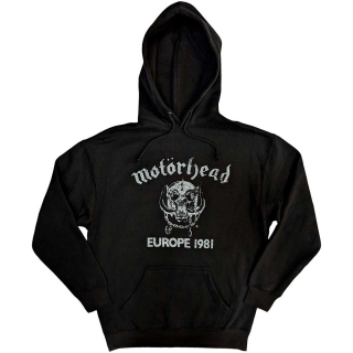 MOTORHEAD - Europe '81 - čierna pánska mikina