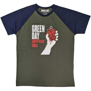 GREEN DAY - American Idiot - zelené pánske tričko