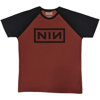 NINE INCH NAILS - Classic Logo - červené pánske tričko