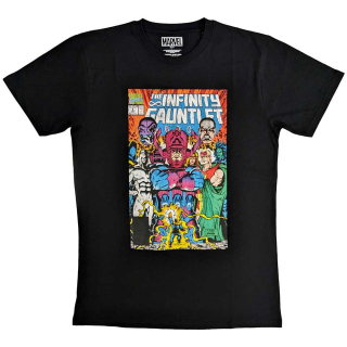 MARVEL COMICS - Infinity Gauntlet - čierne pánske tričko