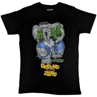 MARVEL COMICS - Hulk Ground Zero - čierne pánske tričko