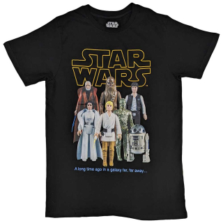 STAR WARS - Rebels Toy Figures - čierne pánske tričko
