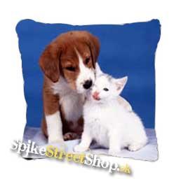 CAT COLLECTION - Mačka a psík - vankúš