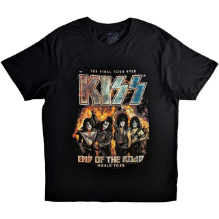 KISS - End Of The Road Final Tour - čierne pánske tričko