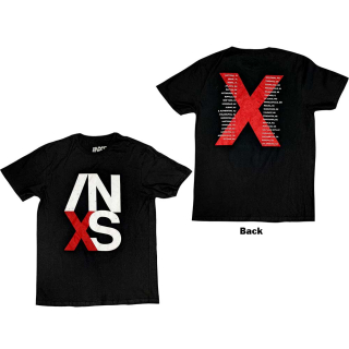 INXS - US Tour - čierne pánske tričko