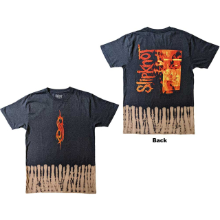 SLIPKNOT - The End So Far Tribal S Bleach - čierne pánske tričko s dlhými rukávmi