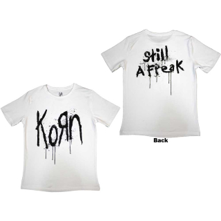 KORN - Still A Freak - biele dámske tričko