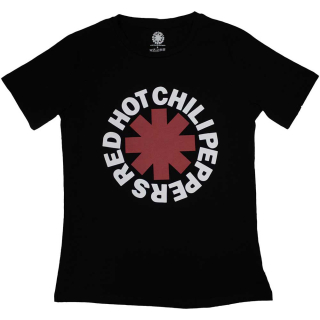 RED HOT CHILI PEPPERS - Classic Asterisk - čierne dámske tričko