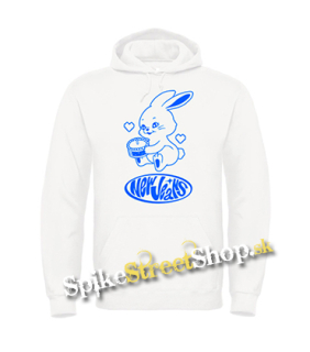 NEWJEANS - Logo & Bunny - biela pánska mikina