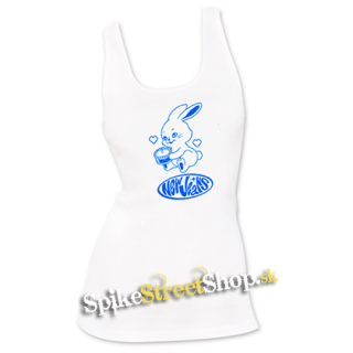 NEWJEANS - Logo & Bunny - Ladies Vest Top - biele