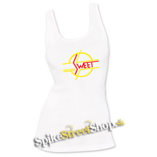 SWEET - Logo Hardrock Legend - Ladies Vest Top - biele