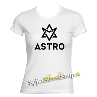 ASTRO - Logo - biele dámske tričko